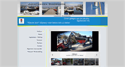 Desktop Screenshot of jachthaven-doornbos.nl